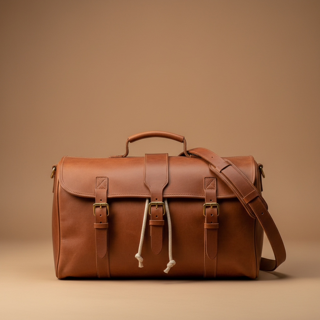Sac Polochon Cuir